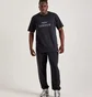 Футболка чоловіча New Balance Relaxed Linear Logo Tee Black MT41582BK