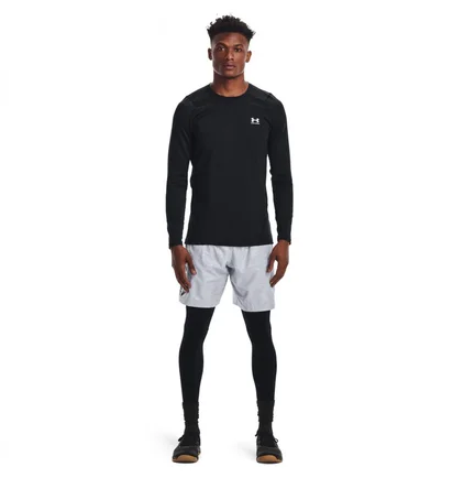 Лонгслив мужской Under Armour Cg Armour Fitted Crew Black 1366068-001