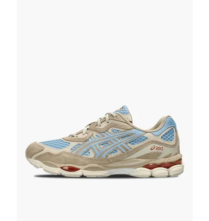 Кросівки унісекс Asics Gel-Nyc Beige/Light Blue 1203A372-401