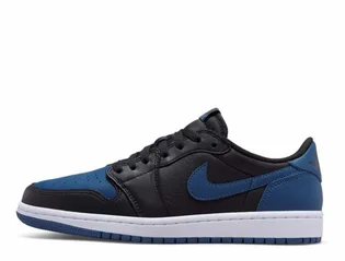Кроссовки женские Air Jordan 1 Retro Low Og Black/Blue Cz0775-041