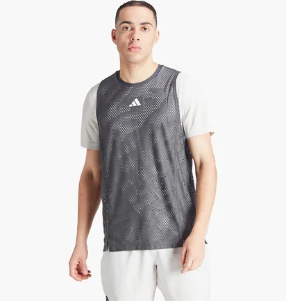 Майка мужская Adidas Tennis Pro Layering Grey IV7146