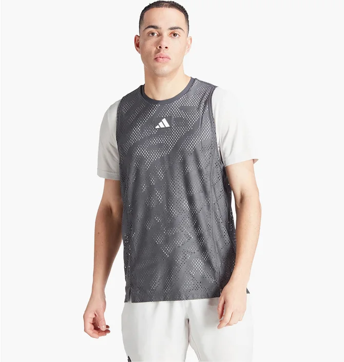Майка мужская Adidas Tennis Pro Layering Grey IV7146