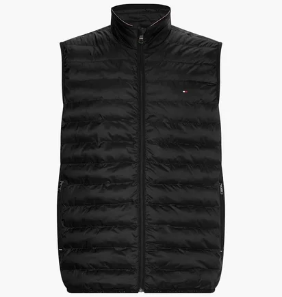 Жилетка мужская Tommy Hilfiger Regular Fit Quilted Vestzip Black MW0MW18762-BDS