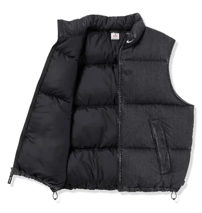 Жилетка чоловіча Nike Supreme X Denim Puffer Vest Black FQ0323-010