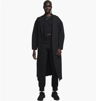 Пальто жіноче Nike Sportswear Tech Fleece Oversized Duster Jacket Black FQ2602-010