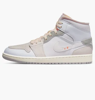 Кроссовки мужские Air Jordan 1 Mid Se Craft White Dm9652-100