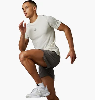 Футболка чоловіча Adidas Designed For Training Hiit Workout Heat.Rdy Tee Beige IL7133