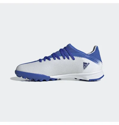 Сороконіжки дитячі Adidas X Speedflow.3 Turf Shoes White/Blue Gw7514