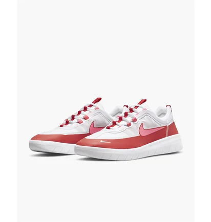 Кроссовки унисекс Nike Skate Shoes White/Red Bv2078-600