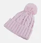 Шапка жіноча New Balance Lux Knit Pom Pink LAH23118PIE