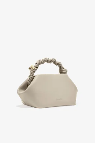 Сумка жіноча GANNI Light Grey Small Bou Bag Grey A524587300