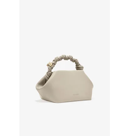 Сумка жіноча GANNI Light Grey Small Bou Bag Grey A524587300