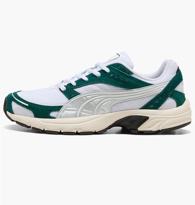 Кросівки унісекс Puma C25K White/Green 403860-02