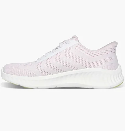 Кроссовки женские Skechers Slip-Ins: Go Walk Now White/Pink 125643-WPK