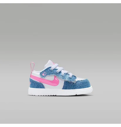 Кроссовки детские Air Jordan 1 Low Alt Se (Td) Grey/Blue HQ2002-400