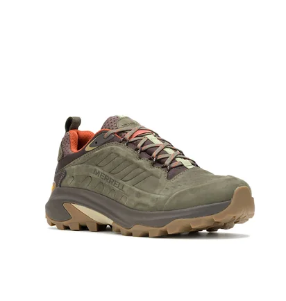 Кроссовки мужские Merrell Moab Speed 2 Leather Waterproof Olive J037787