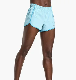 Шорти жіночі Saucony Outpace 3 Short Light Blue 800324-Rn