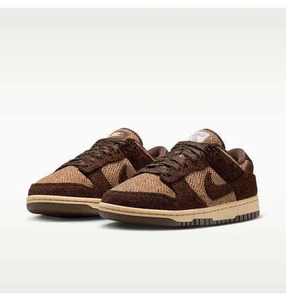 Кроссовки женские Nike Dunk Low X Harris Tweed® WomenS Shoes Brown IO0052-200
