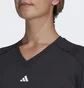 Футболка женская Adidas Aeroready Train Essentials Minimal Branding V-Neck Tee Black Hn5543