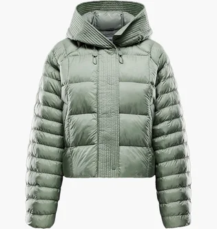 Пуховик жіночий Nike Sportswear Swoosh Puffer Primaloft®Therma-Fit Oversized Hooded Jacket Green FB8729-370