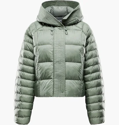 Пуховик жіночий Nike Sportswear Swoosh Puffer Primaloft®Therma-Fit Oversized Hooded Jacket Green FB8729-370