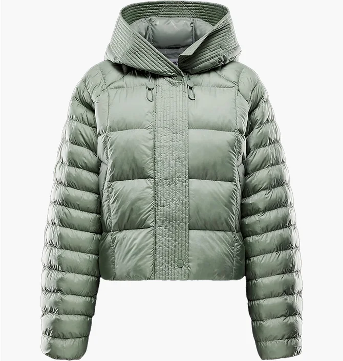Пуховик жіночий Nike Sportswear Swoosh Puffer Primaloft®Therma-Fit Oversized Hooded Jacket Green FB8729-370