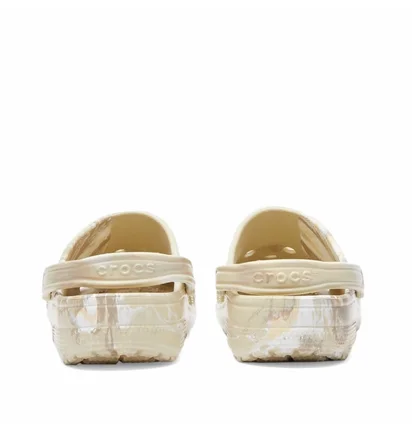 Тапочки мужские Crocs Classic Marbled Clog Beige 206867-2Y3