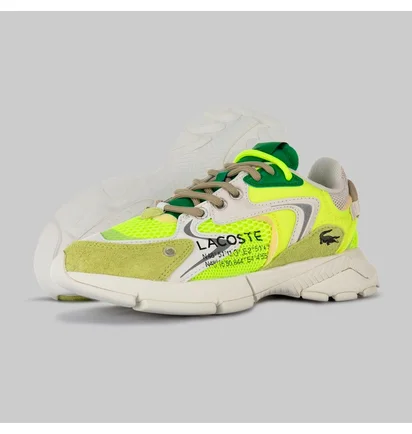 Кроссовки женские Lacoste Neo Yellow/Green 745SFA0001Y21