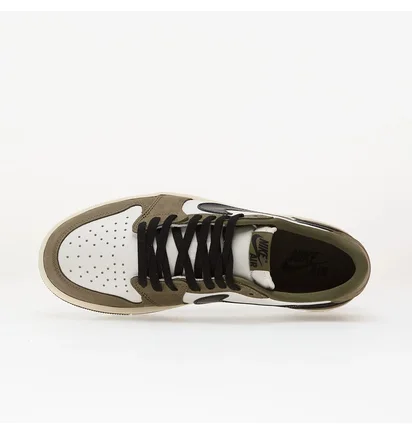 Кроссовки унисекс Air Jordan 1 Low Og Brown/White HQ6998-200