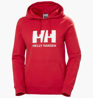 Худи женское Helly Hansen Logo Hoodie Red 33978-162