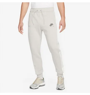 Штаны мужские Nike Air Brushed Back Fleece Joggers White Dm5209-012