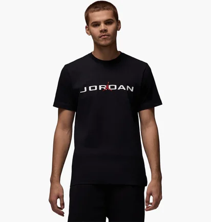 Футболка чоловіча Air Jordan Air Ss Crew Black IB7353-010