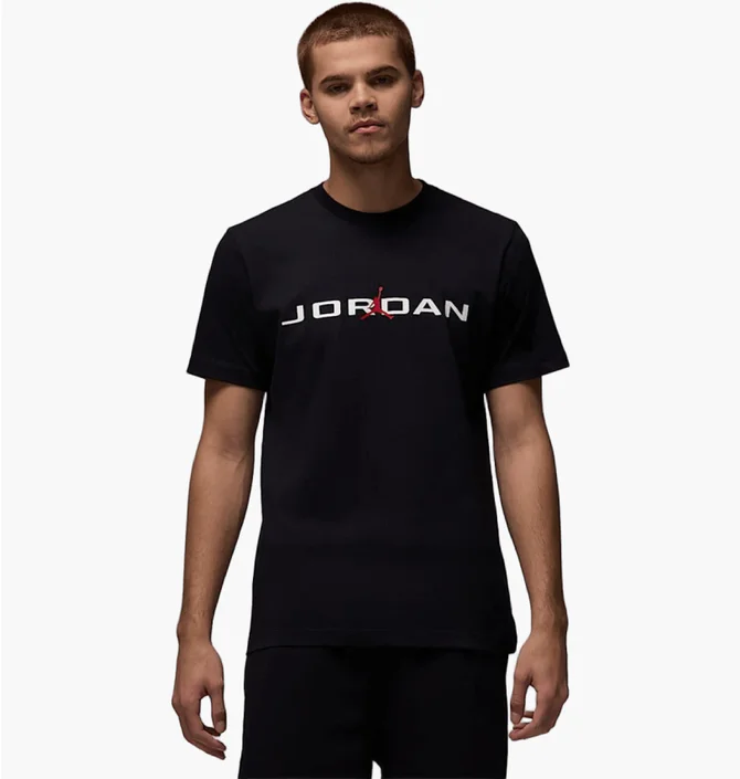 Футболка чоловіча Air Jordan Air Ss Crew Black IB7353-010