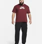 Футболка чоловіча Nike Sb Logo Skate T-Shirt Bordo CV7539-619