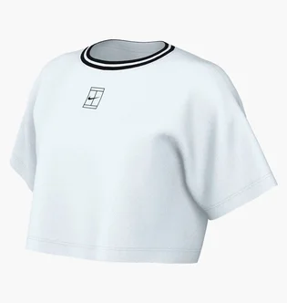 Футболка жіноча Nike Court Heritage White HJ3640-100