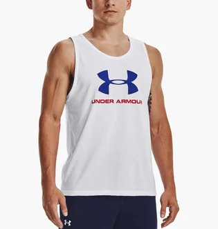Майка мужская Under Armour Sportstyle Logo Tank White 1329589-104