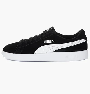 Кроссовки унисекс Puma Smash V2 Black/White 364989-01