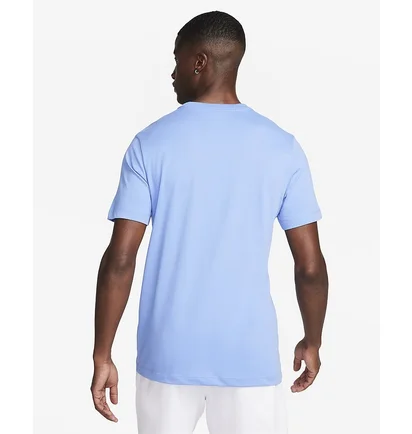 Футболка мужская Nike T-Shirt Court Dri-Fit Light Blue FJ1502-450
