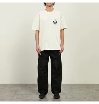 Футболка мужская Stussy Built To Last Pigment Dyed White 1905125-1002
