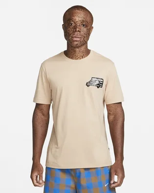 Футболка чоловіча Nike Sportswear Moving Company Short-Sleeve T-Shirt Beige Dz2845-200