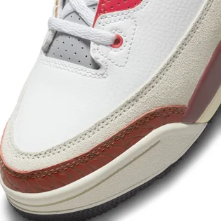 Кроссовки детские Air Jordan 3 Retro Ps White/Brown DV7027-108