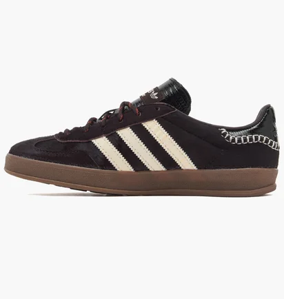 Кросівки чоловічі Adidas Gazelle Indoor Wales Bonner Pony Hair Brown KK3640