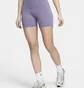 Шорты женские Nike One High-Waisted 5 Biker Shorts Violet FN3211-509
