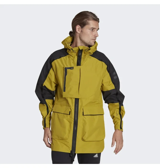 ᐉ Парка мужская Adidas Terrex Xploric Rain.Rdy City Jacket Yellow