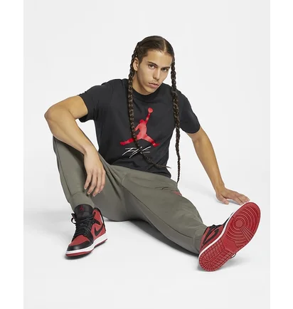 Футболка чоловіча Air Jordan T-Shirt Jumpman Flight Black AO0664-010