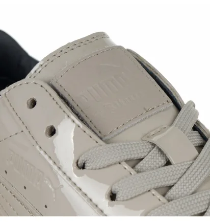 Кроссовки женские Puma X Fenty Rihanna Pointy Creeper Patent Beige 366270-02