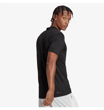 Поло мужское Adidas Freelift Polo Black HS3316
