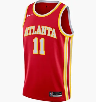 Майка чоловіча Nike Nba Atlanta Hawks Trae Young Swingman Jersey University Red CN8007-661