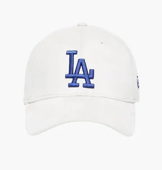 Кепка унісекс NEW ERA Faux Suede 3930 La Dodgers White 60565378