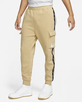 Штаны мужские Nike Sportswear Repeat Tape Fleece Cargo Jogger Pants Yellow Dx2030-252